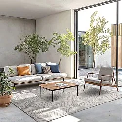 Koberec pre interiér a exteriér - Harvey (béžový)