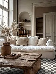 Koberec do interiéru a exteriéru - Lucida (čierny)