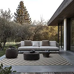 Koberec do interiéru a exteriéru - Lucida (čierny)