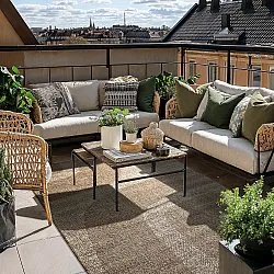 Shaggy Indoor/Outdoor - Orrville (hnedý)