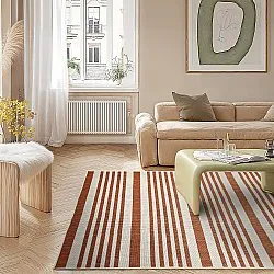 Koberec na vnútorné a vonkajšie použitie - Riley (oranžový)