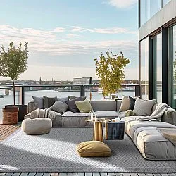 Koberec na vnútorné a vonkajšie použitie - Monsaraz (šedý)