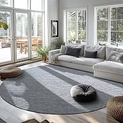 Kruhový koberec - Monsanto (šedý)