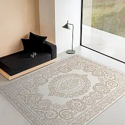 Koberec na interiér a exteriér - Sylvaine (béžový)