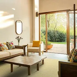 Koberec na interiér a exteriér - Thurman (žltý)