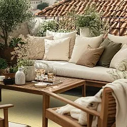 Koberec na interiér a exteriér - Thurman (žltý)