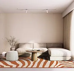 Koberec na vnútorné a vonkajšie použitie - Winona (oranžový)