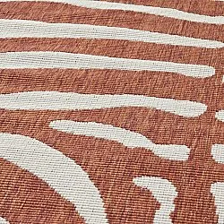 Koberec na vnútorné a vonkajšie použitie - Winona (oranžový)