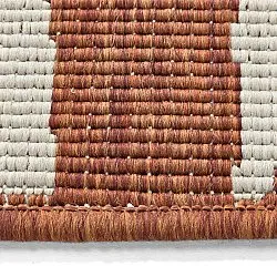 Kruhový koberec - Indoor/Outdoor Winona (oranžový)