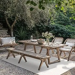 Koberec na interiér a exteriér - Zelmare (offwhite)