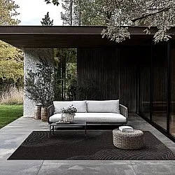 Koberec na interiér a exteriér - Zelmare (čierny)