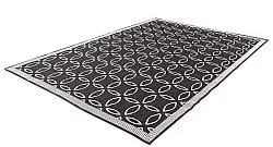 Koberec na vnútorné a vonkajšie použitie - Dewey (čierny)