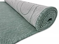Koberec na interiér a exteriér - Thurman (zelený)