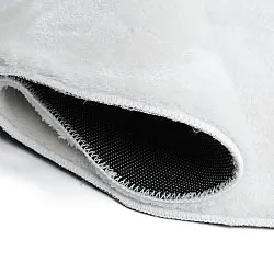 Vågig Gångmatta - Aranga Super Soft Fur (vit)