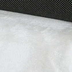 Vågig Gångmatta - Aranga Super Soft Fur (vit)