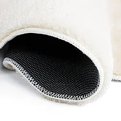 Vågig Gångmatta - Aranga Super Soft Fur (beige)