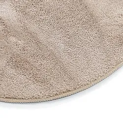 Vågig Gångmatta - Aranga Super Soft Fur (brun)