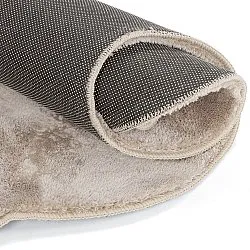 Vågig Gångmatta - Aranga Super Soft Fur (brun)