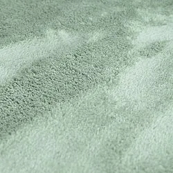 Vågig Gångmatta - Aranga Super Soft Fur (grön)