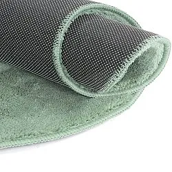 Vågig Gångmatta - Aranga Super Soft Fur (grön)