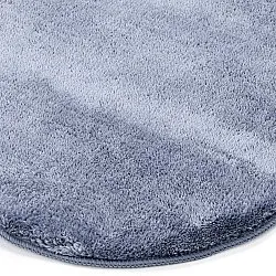 Vågig Gångmatta - Aranga Super Soft Fur (stålblå)