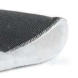 Vågig Gångmatta - Aranga Super Soft Fur (vit)