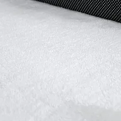Vågig Gångmatta - Aranga Super Soft Fur (vit)