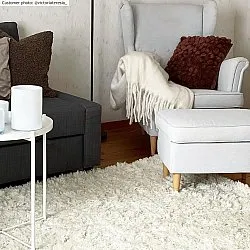 Vlněný koberec - Aliste Wool Shaggy (sněhově bílá)