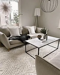 Koberce s chlupem - Stettin (offwhite)