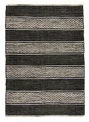 Koberec z kusov - Visby (čierny)