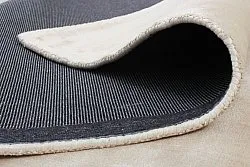 Kruhový koberec - Jodhpur Špeciálna Luxusná Edícia (offwhite)