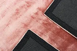 Viskózový koberec - Jodhpur Špeciálna Luxusná Edícia (ružový)