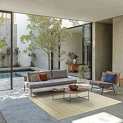 Koberec z viskózy - Jodhpur Špeciálna Luxusná Edícia (žltý)