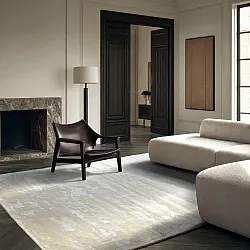 Viskózový koberec - Jodhpur Špeciálna Luxusná Edícia (offwhite)