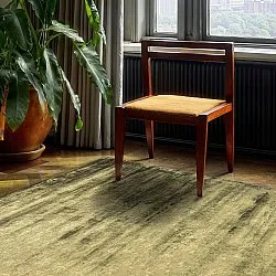 Koberec z viskózy - Jodhpur Špeciálna luxusná edícia (olivová)