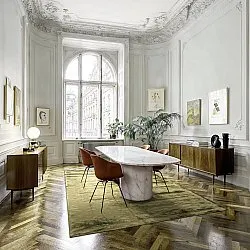 Koberec z viskózy - Jodhpur Špeciálna luxusná edícia (olivová)