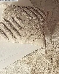 Puzdro na vankúš - Prírodný Boho 45 x 45 cm (béžová)