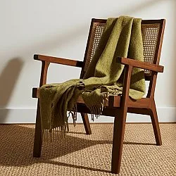 Dečky - Dečka z vlnenej zmesi - Samantha (olivová zelená)