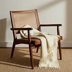 Deka z vlnenej zmesi - Samantha (offwhite)
