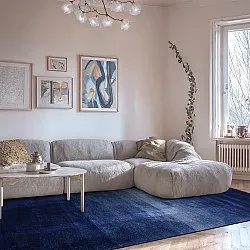 Koberec Wilton - Bacalar (tmavo modrý)