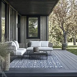 Koberec na interiér a exteriér - Brussels Ocean (modrý)