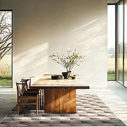 Koberec na interiér a exteriér - Brussels Pattern (šedý)