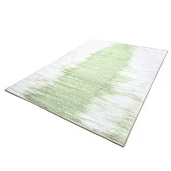 Koberec Wilton - Cara (svetlozelená/bežová)