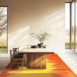 Koberec Wilton - Cara (oranžová/žltá)