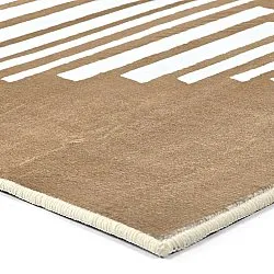 Koberec Wilton - Carmen (hnedá/biela)