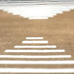 Koberec Wilton - Carmen (hnedá/biela)