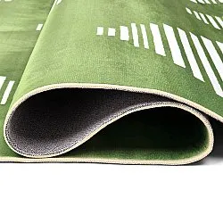 Koberec Wilton - Carmen (zelená/biela)