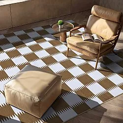 Koberec Wilton - Gobi (hnedý/biely)