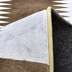 Koberec Wilton - Gobi (hnedý/biely)