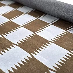 Koberec Wilton - Gobi (hnedý/biely)